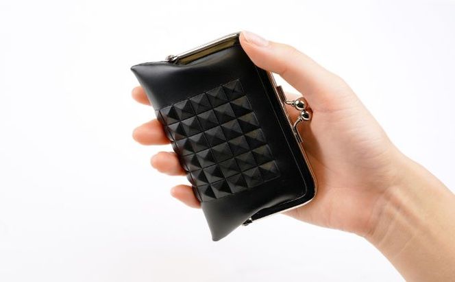 財布 SAKURA WAQS TOKYO GA-MA テトラシリーズ ( 黒 紺 ) 小銭入れ 革 牛革 革製品 皮革製品サイフ カード お札 鍵 ワイヤレスイヤフォン 薬ケース 薬入れ  ポーチ ビジネス 名刺入れ 小物 ファッション 伝統工芸 ガマグチ 