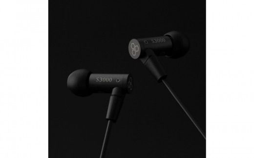 有線イヤホン final S3000 ステンレス切削製/2Pin/OFCケーブル付属