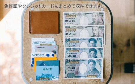 DURAM カード ポケット 付き マネー クリップ 財布 革 レザー 9017 糸島市 / Duram Factory / ドゥラムファクトリー[AJE016]