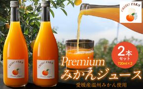 Premiumみかんジュース（2本セット）※北海道・沖縄・離島への配送不可 IKTAT002 
