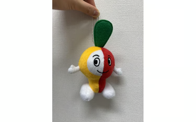 かわさきミュートン　ボールチェーン付きぬいぐるみ