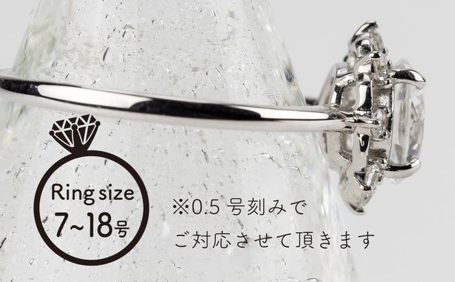 GF061　pt900ダイヤモンドリング　1.00ct＋0.12ct（RP-MR-1171）　	