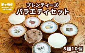 プレンティーズ バラエティアイスセット 5種10個 バニラ 生チョコレート ストロベリー クリームチーズ 茅ヶ崎しぼりたてミルク アイス アイスクリーム 氷菓 ひんやり お取り寄せ 送料無料 神奈川県 茅ヶ崎市