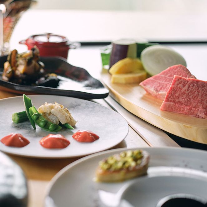 「淡路・鉄板焼レストラン　輝光」　鉄板焼ランチコース（2名様1組）お食事券