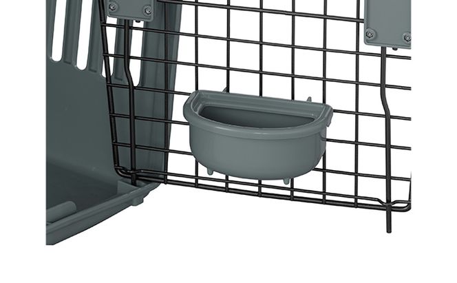 エアトラベルキャリー ATC-530 ダークグレー アイリスオーヤマ 雑貨 日用品 移動 旅行 便利 サイズ 超小型犬 大型犬 ペットハウス 開閉可能 取り外し フード 水銀イオン 配合 雑菌 増殖 