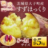 【大子町産】熟成さつまいも すずほっくり 5kg｜茨城県 大子町 サツマイモ 芋 甘い ホクホク 野菜 数量限定 希少品種（CH005）
