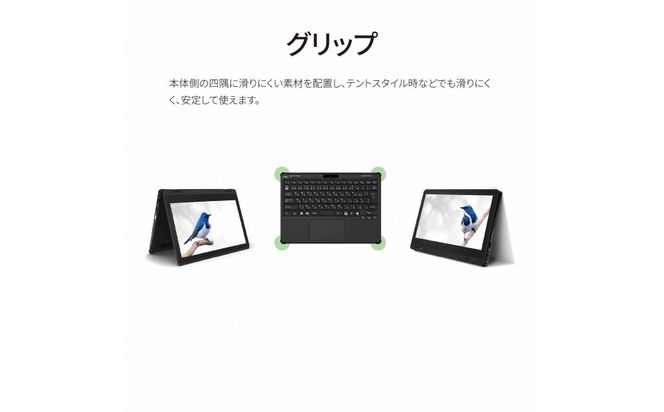 パソコン 富士通  LIFEBOOK WQ1/K1  Windows11 Intel Celeron N4500 メモリ8GB 約128GB フラッシュメモリ Officeなし 322032_CK065