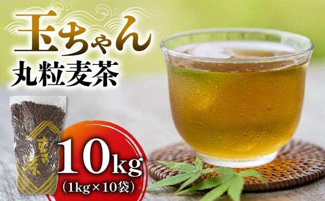 玉ちゃん丸粒麦茶1kg入れ10個  [PT0072-000019]