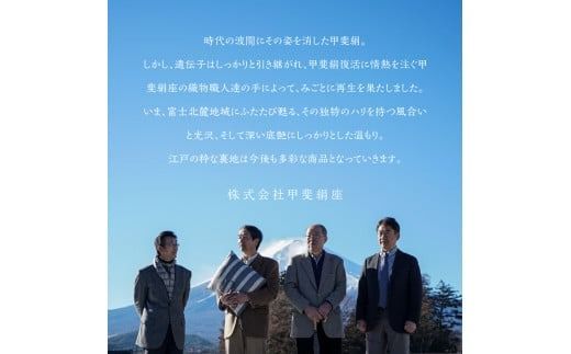 【地元ブランド】甲斐絹プチスカーフ