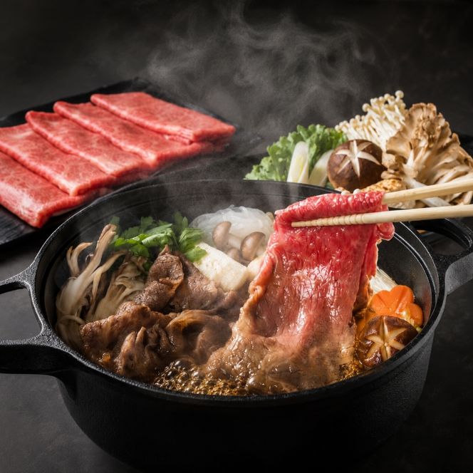 牛肉 サーロイン A4～A5 厳選部位 博多和牛 しゃぶしゃぶ すき焼き用 1kg（500g×2p）配送不可：離島