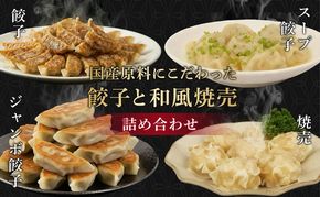 餃子 シュウマイ 4種 詰め合わせ 野菜 豚肉 冷凍 餃子 ぎょうざ ギョーザ しゅうまい シューマイ 焼売 おつまみ 食品 惣菜 中華 業務用 おかず ビール 中華 おかず 国内製造 静岡県 藤枝市