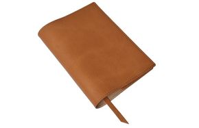 G2818 【スピード発送】本革ブックカバー 文庫サイズ（キャメル）