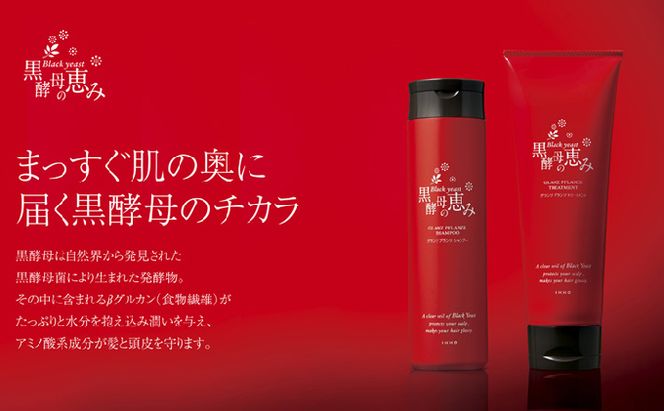 黒酵母の恵み シャンプー 2本＆ トリートメント 1本 ヘアケア 美容 コスメ 送料無料 アミノ酸 
