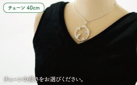 ドット ネックレス ( 小 )【Chloroplast / クロロプラスト】 [ALF010] アクセサリー ジュエリー ネックレス シルバー 手作り ドット