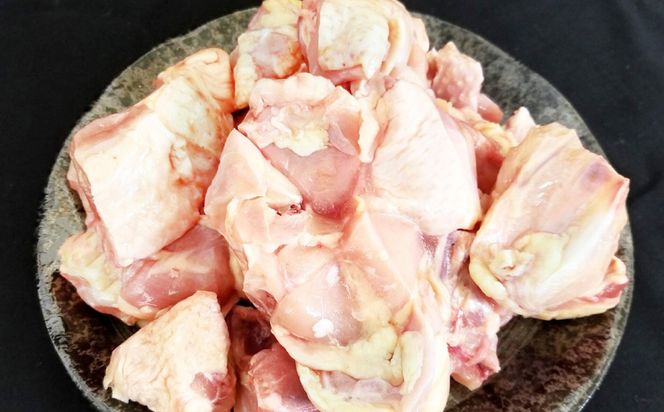 はかた地どり ぶつ切り肉(約1kg)《築上町》【吉浦コーポレーション】 はかた地どり ぶつ切り 鶏肉 地鶏 国産[ABFF003]