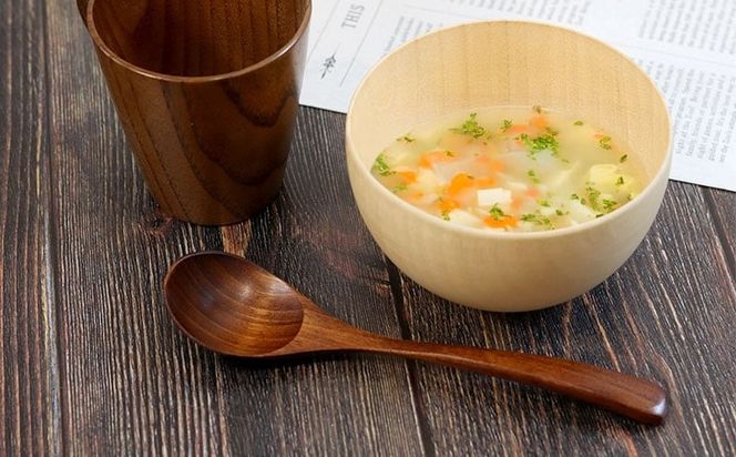 099H3612 スープスプーン (ブラウン) 5本セット