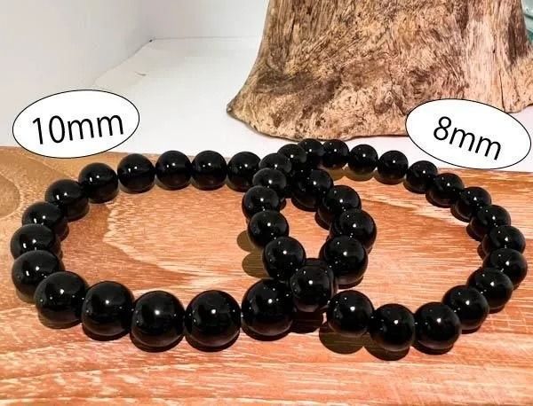 オニキス　8ｍｍ・10ｍｍ　ペアブレスレット [BV-49]