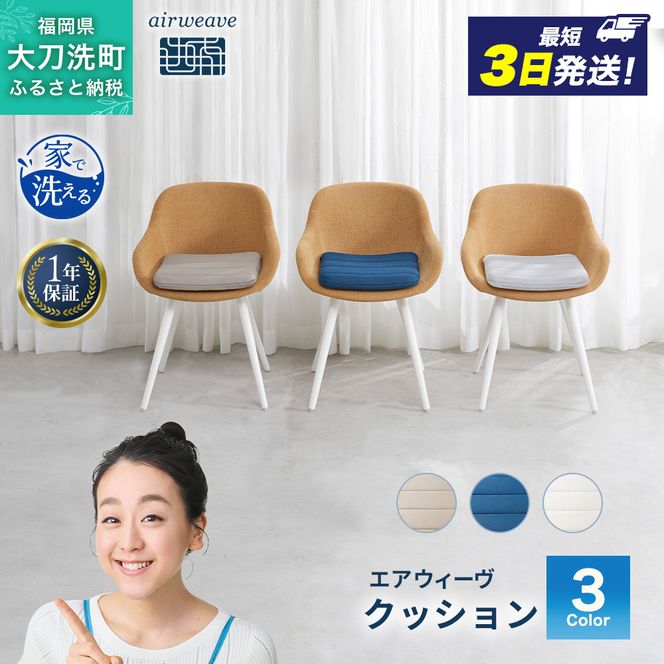 エアウィーヴ クッション オールシーズン対応 ぐっすり ホテル 安眠 健康 高反発 腰 肩 熟睡