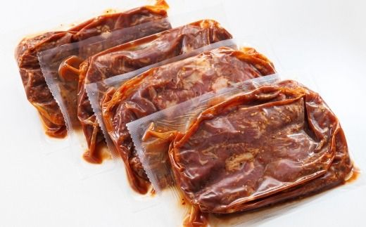 【定期便 4ヶ月連続】国産 味付け 牛カルビ 200g×5パック 合計1kg | 大容量 小分け 焼肉 冷凍 家庭用 焼き肉用 味付きカルビ タレ味 精肉 アウトドア キャンプ BBQ おすすめ 人気 焼肉食材専門店 トリプリしおた 北海道 釧路町 釧路超 特産品 br04　121-1239-81-04