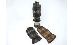 紳士牛革生地コンビ手袋（001217121）