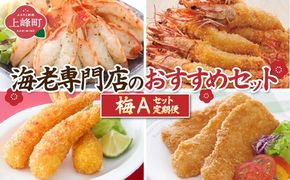 海老専門店のおすすめセット 梅Aセット（定期便12回） I-341-E
