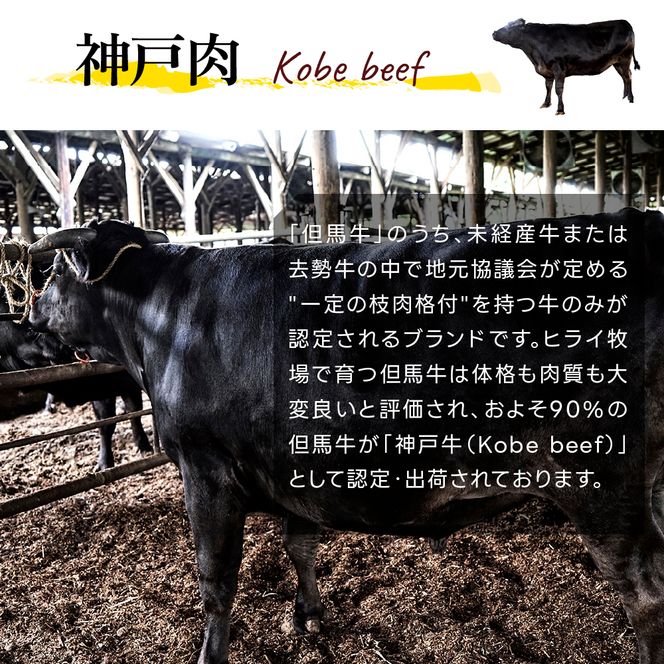 神戸牛 ロースステーキ 2枚 400g  A4ランク A5ランク 牛肉 肉