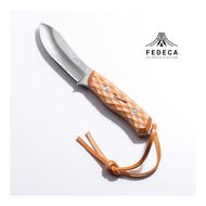 【FEDECA】 ブッシュクラフトナイフ 名栗ホワイト 001099