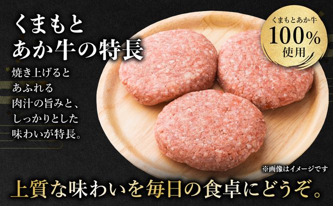 熊本県産 GI認証 くまもとあか牛100%使用 くまもとあか牛ハンバーグ 150g×6個 おかず 惣菜 洋食 ハンバーグ お肉 肉 にく 冷凍