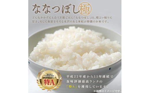 《7営業日以内に発送》【新米】令和7年産 ななつぼし 10kg 北海道産 極 精白米 最高ランク 特A ( お米 米 精米 5キロ 10キロ 北海道産 精白米 )【080-0084】