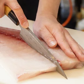 【大和ブリ】半身（フィレ）約1.0kg×1枚　スキンレスロイン仕様　N072-YB327_1