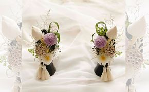 プリザーブドフラワー 仏花 蓮 の 蕾 2個 セット 花 フラワー 