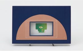 作家さんが1つ1つ製作!!｢ハーフムーンフレーム｣ 1個【銅】E-235