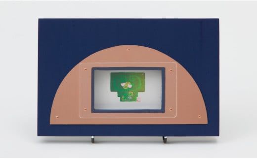 作家さんが1つ1つ製作!!｢ハーフムーンフレーム｣ 1個【銅】E-235