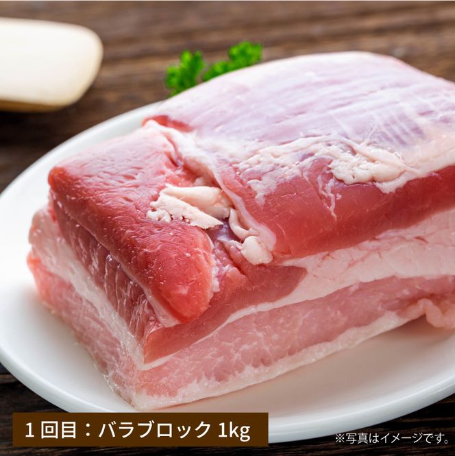 【定期便全3回】【余市ワインポーク】料理人の豪華ブロック定期便 贈答箱入り_Y049-0063