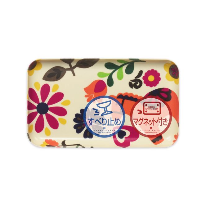 TATSU-CRAFT マグネットトレー SS 21.5cm ポルカ すべり止め付き ［Tk1060］ 303446_DA90802