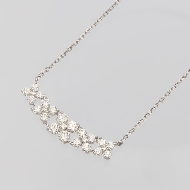 PT900/PT850 1.00ct H&Cダイヤモンド ペンダントネックレス HH-019756 SWBT018