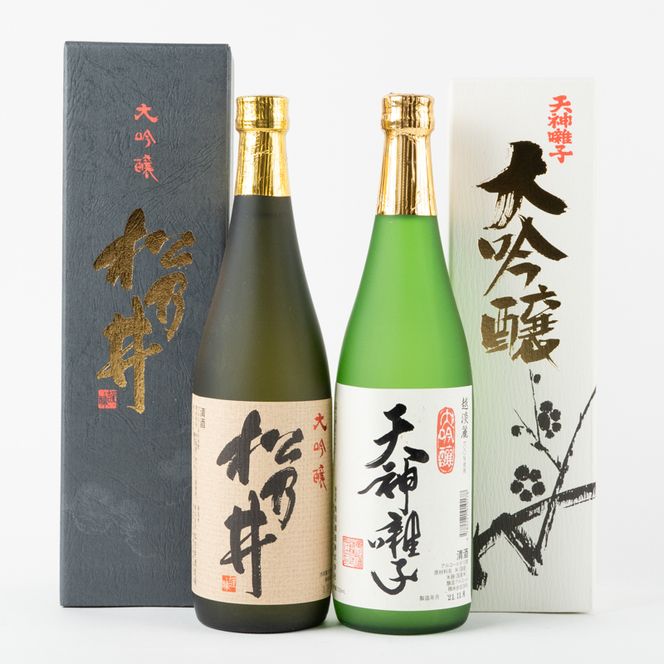 越後十日町 大吟醸2本セット お酒 酒 日本酒 大吟醸酒 