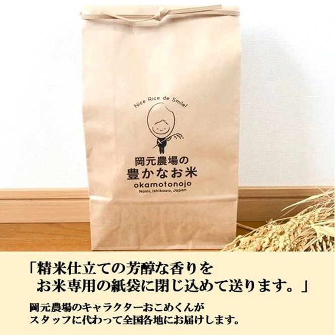 【令和8年産】【日本農業賞大賞】ひゃくまん穀2.7kg精白米 能美市 お米 精米銘柄米 精米したて 一等米 172111_AE002