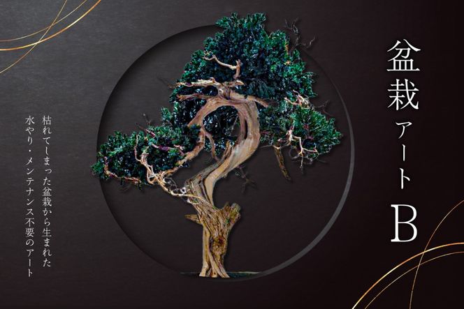 盆栽アート【B】【0120-002】	
