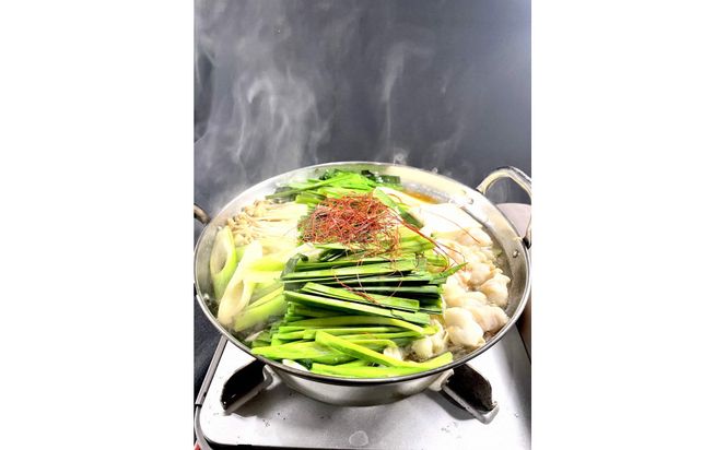 もつ鍋セット　黒さつま地鶏出汁仕立て 醤油味 osge0003