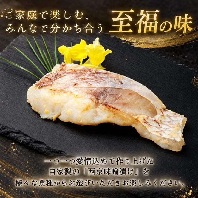 西京漬け 鯛 4切～ ( 2～3切 × 2袋 ) 橋立やまいち 鯛 魚 切り身 切身 魚介 味噌 漬け 和食 保存食 備蓄食 西京漬 西京味噌 漬け魚 おかず 西京味噌漬け おつまみ  myz02 myz11 myz17