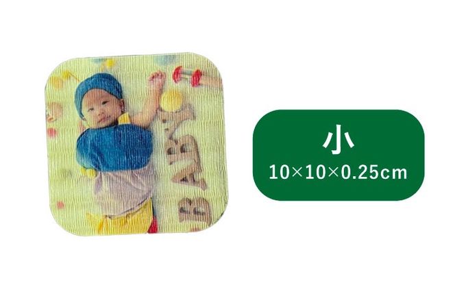 オーダーメイド あーと畳 フリーマット 小 コースター 愛西市 / 有限会社なかしま[AEDC005]