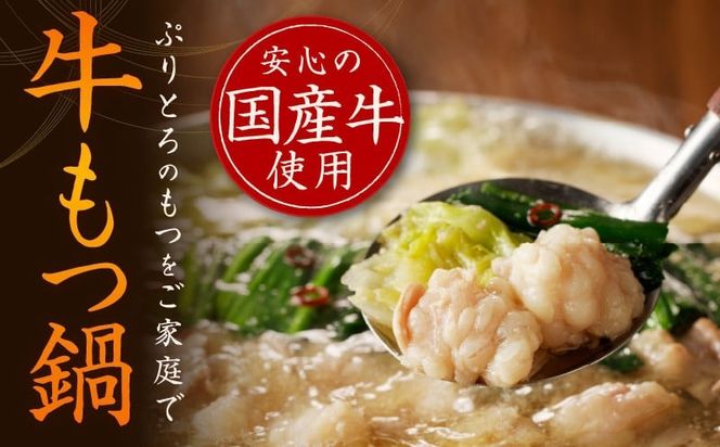 015B570 牛もつ鍋セット 15人前【国産 牛肉 ホルモン 塩こうじ スープ付き モツ 鍋 高評価 冷凍 鍋セット 簡単調理】