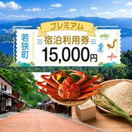 旅行 福井県 若狭町 プレミアム 宿泊 利用券 15,000円分 1枚 宿泊補助券 ホテル 旅館 民宿 温泉 温泉宿 温泉宿泊券 1泊2食 旅行券 宿泊券 トラベル 旅行クーポン ホテル券 ギフト券 チケット 旅 福井 若狭