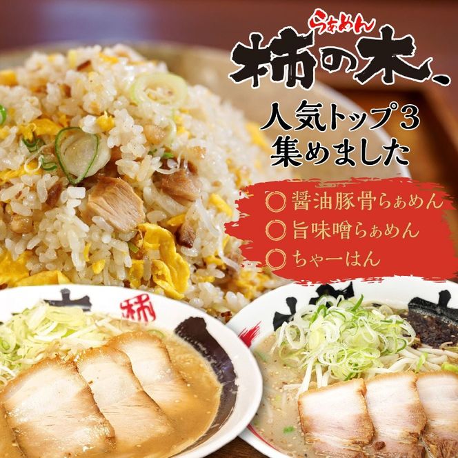 【7営業日以内に発送】らぁめん柿の木 鹿児島ラーメンセットA　K133-001
