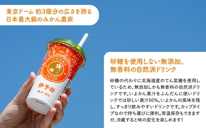 伊予柑カップドリンク12本入り IKTF042