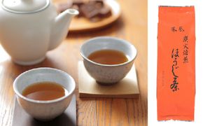 炭火焙煎 ほうじ茶 鳳凰 100g×6袋 人気 厳選 ギフト 贈り物 銘茶 袋井市 飲料類 お茶