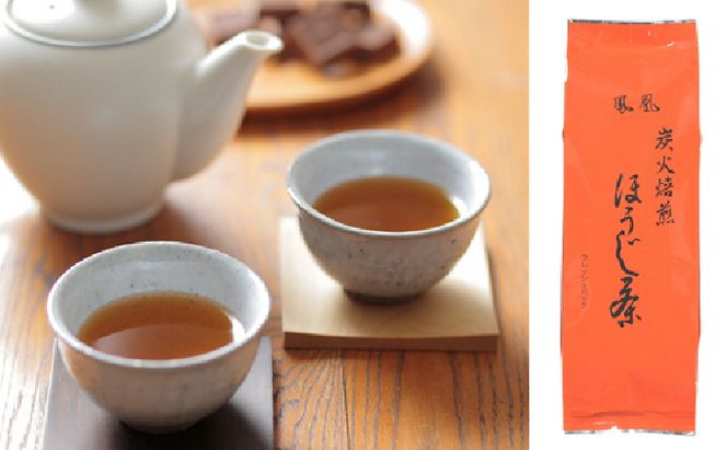 炭火焙煎 ほうじ茶 鳳凰 100g×6袋 人気 厳選 ギフト 贈り物 銘茶 袋井市 飲料類 お茶