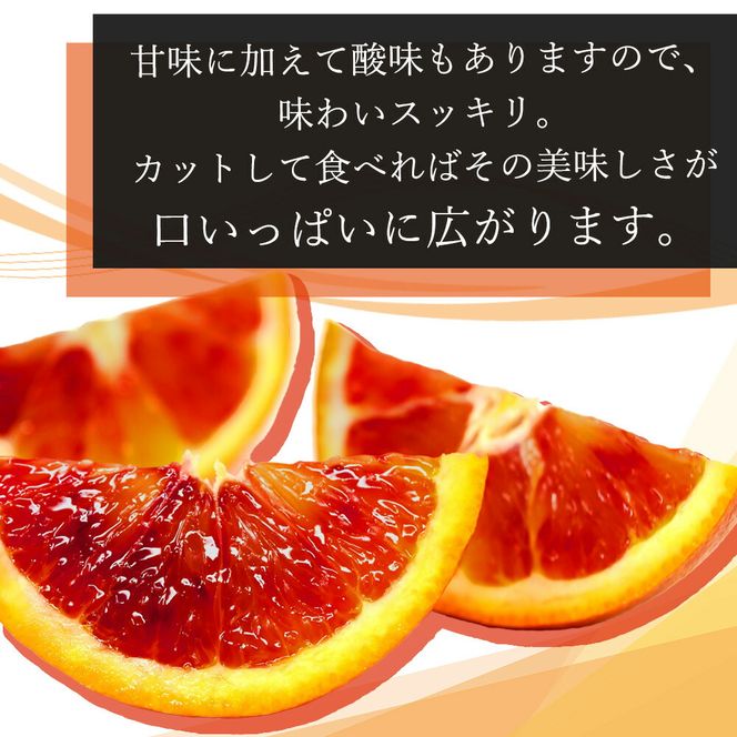 G7070_【2027年先行予約】希少な柑橘！ 紀州 有田産 ブラッドオレンジ 3kg 【訳あり・ご家庭用】