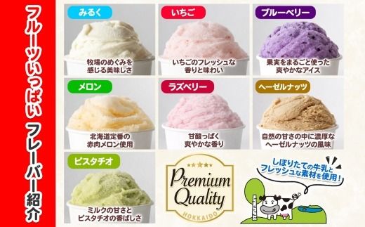 2362. くりーむ童話 カップ アイス 100ml×15個 みるく メロン いちご ラズベリー ブルーベリー ヘーゼルナッツ ピスタチオ アイスクリーム 詰め合わせ 送料無料 北海道 弟子屈町
